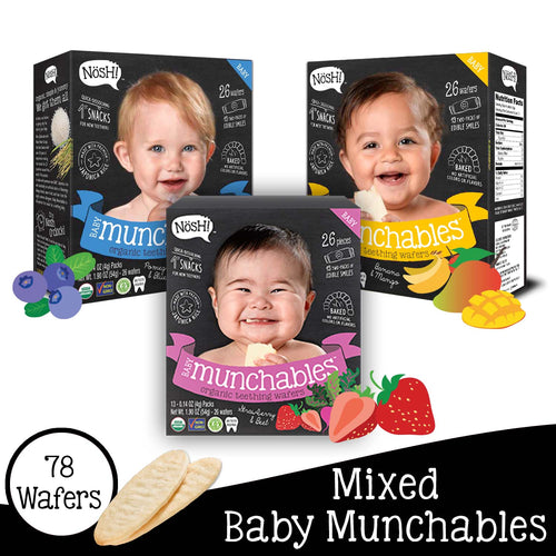 Nosh Baby Munchables Mixed Set of 3