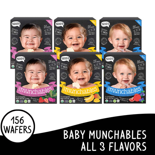 Nosh Baby Munchables Mixed Box of 6