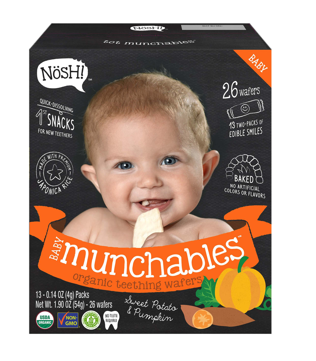 Nosh Baby Munchables Sweet Potato & Pumpkin