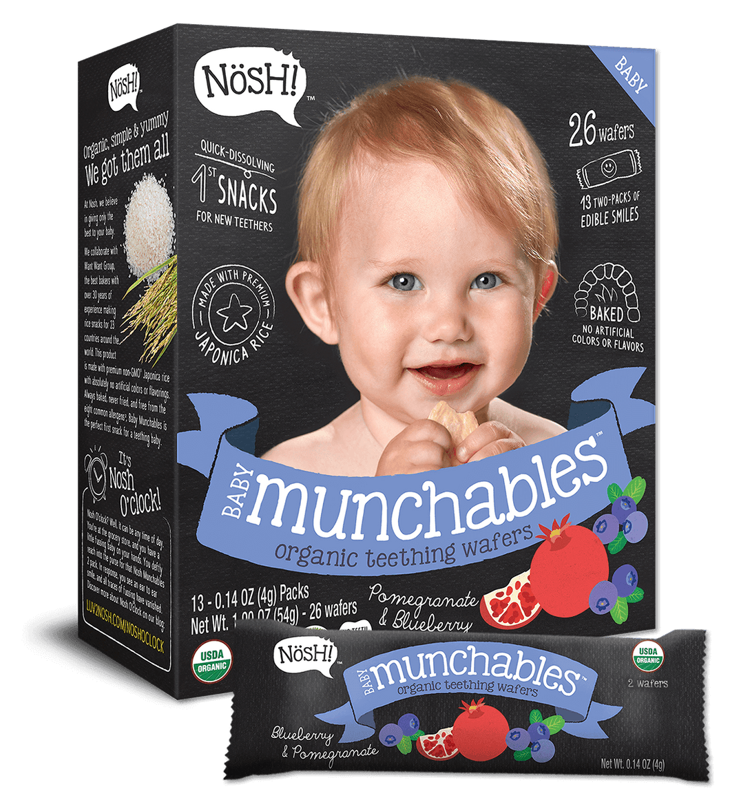 Nosh Baby Munchables Blueberry